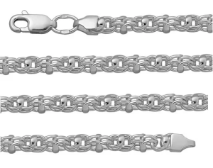 Цепь Серебро родированное БГВР60