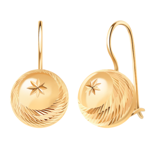 Серьги Золото красное 2615а