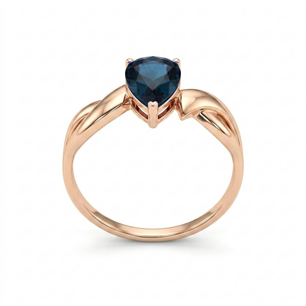 Кольцо Золото красное 10458-1тзлс