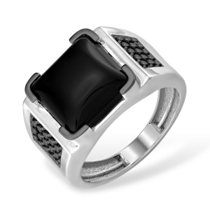 Кольцо Серебро родированное 1031068709-9