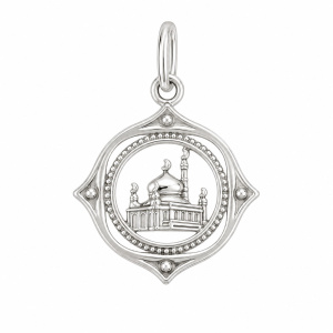 Подвеска Серебро родированное 3407035409