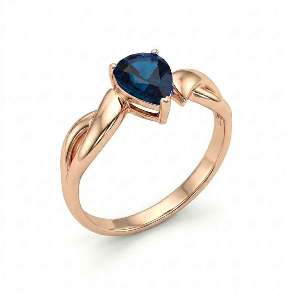 Кольцо Золото красное 10458-1тзлс