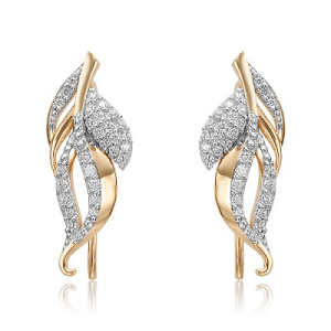 Серьги Золото красное 16-02-0001-24721