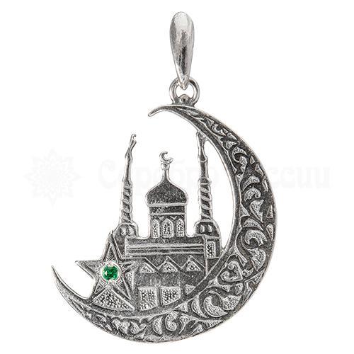Подвеска Серебро родированное МП-03Р