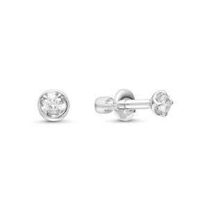 Серьги Золото белое 20565-0111-0027