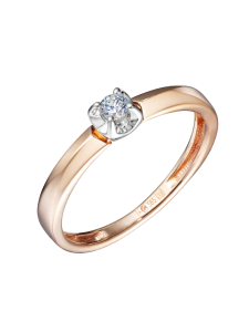 Кольцо Золото красное 2101280