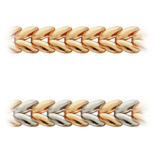 Цепь Золото красное 051